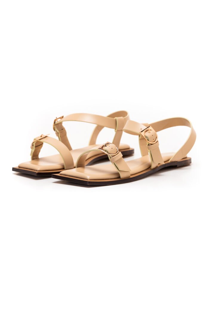 Khaista fawn sandals