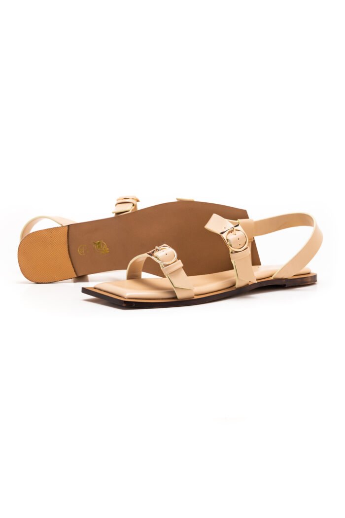 Khaista fawn sandals