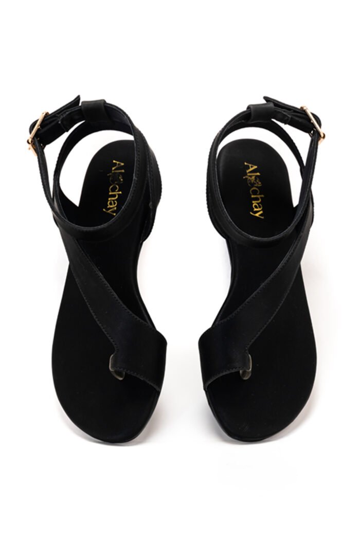 VIDIA black sandals