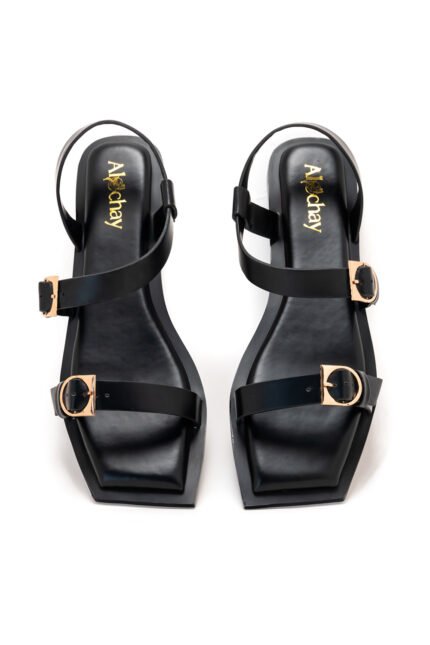 Khaista black sandals