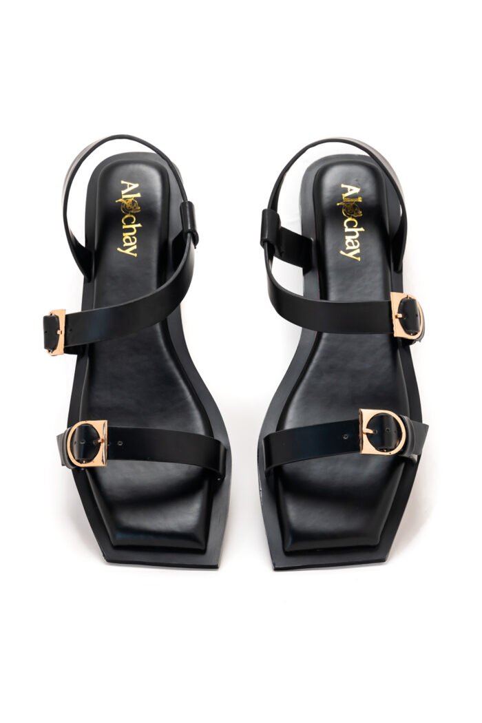 Khaista black sandals