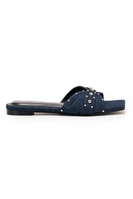 Denim Due blue slippers