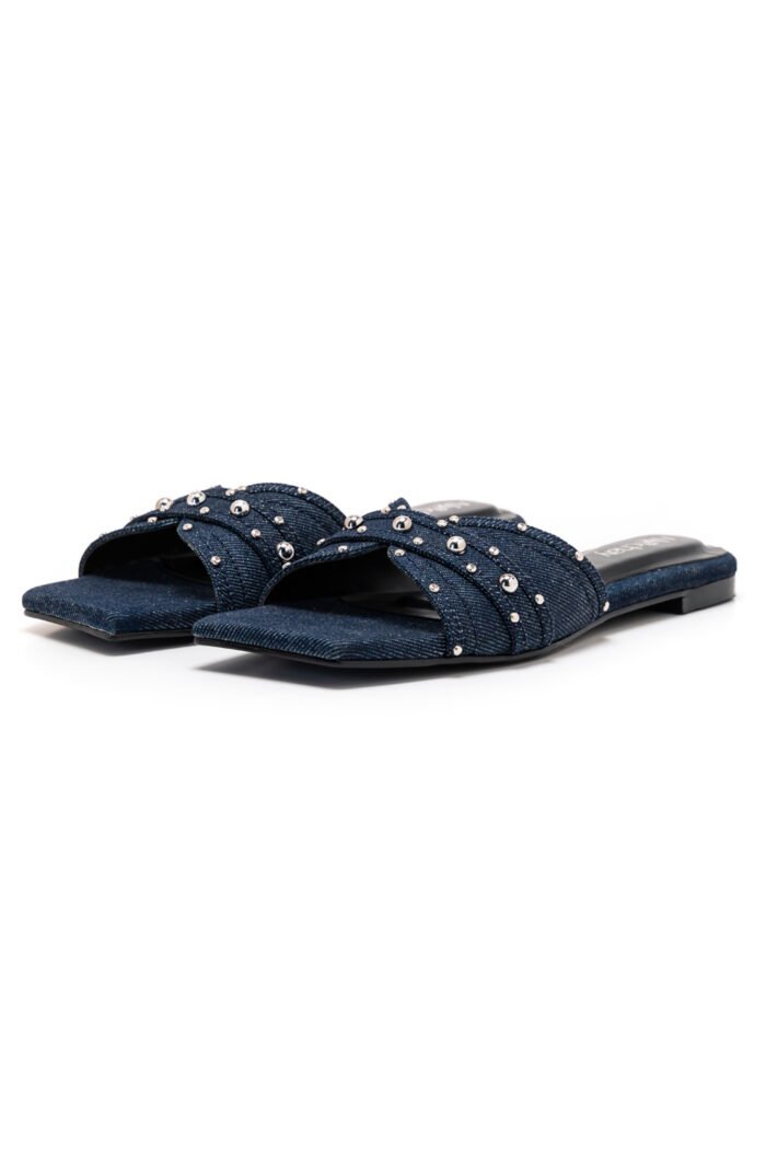 Denim Due blue slippers