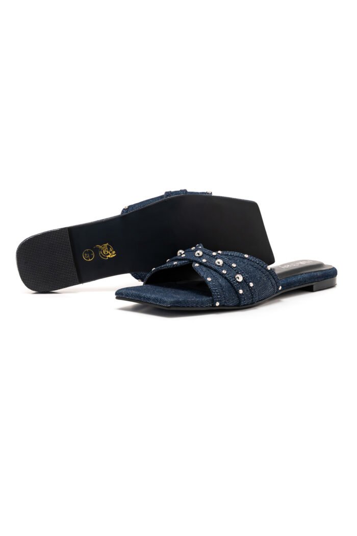 Denim Due blue slippers