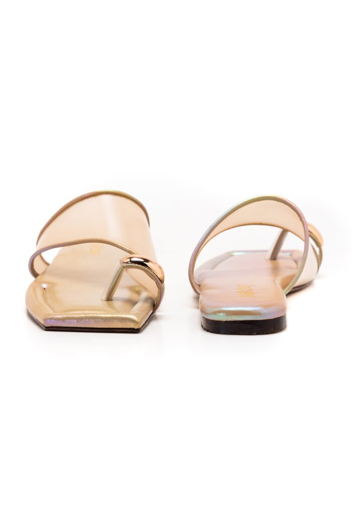 Two-faced fawn slippers