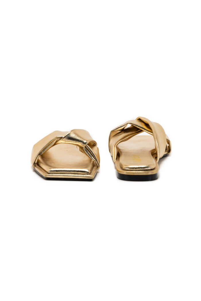 Sissy golden slippers