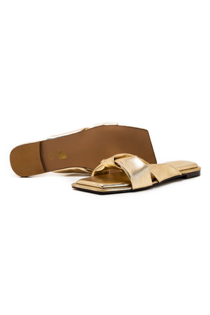 Sissy golden slippers