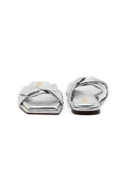 Sissy silver slippers