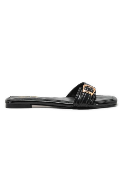 Moana black slippers