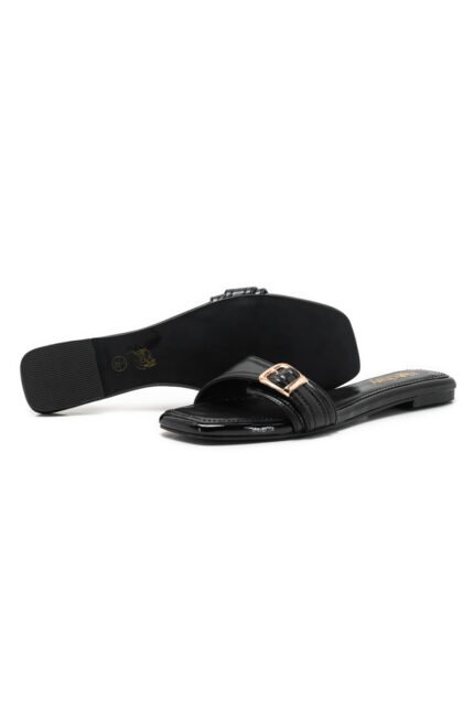 Moana black slippers