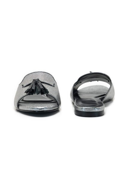 Moonlight black slippers