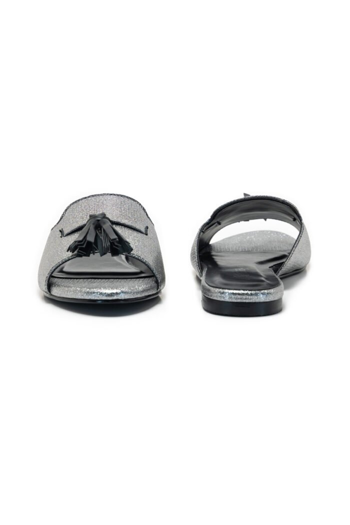 Moonlight black slippers