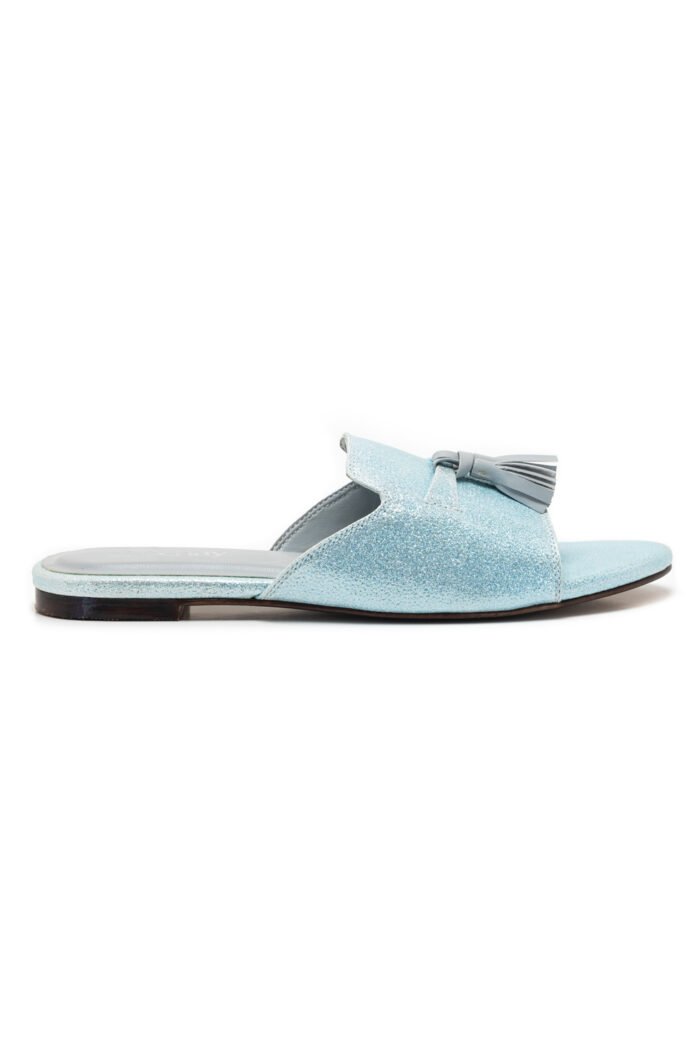 Moonlight sky blue slippers