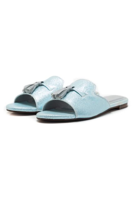 Moonlight sky blue slippers